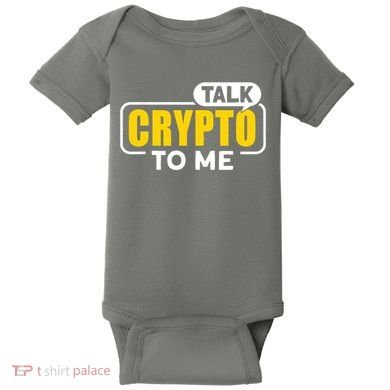 Talk Cypto To Me Baby Bodysuit
