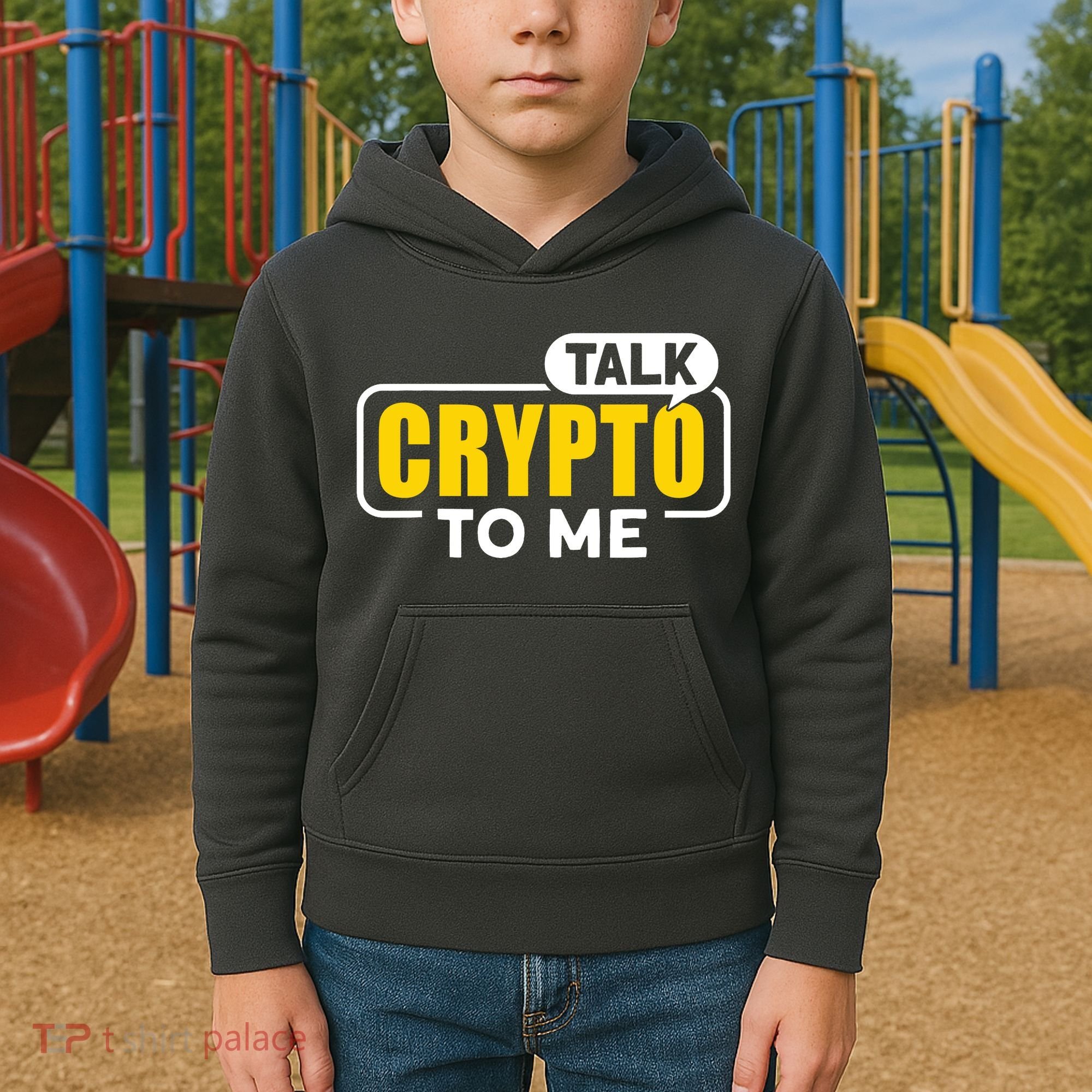 Talk Cypto To Me Kids Hoodie