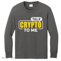 Talk Cypto To Me Kids Long Sleeve Shirt thumb 0