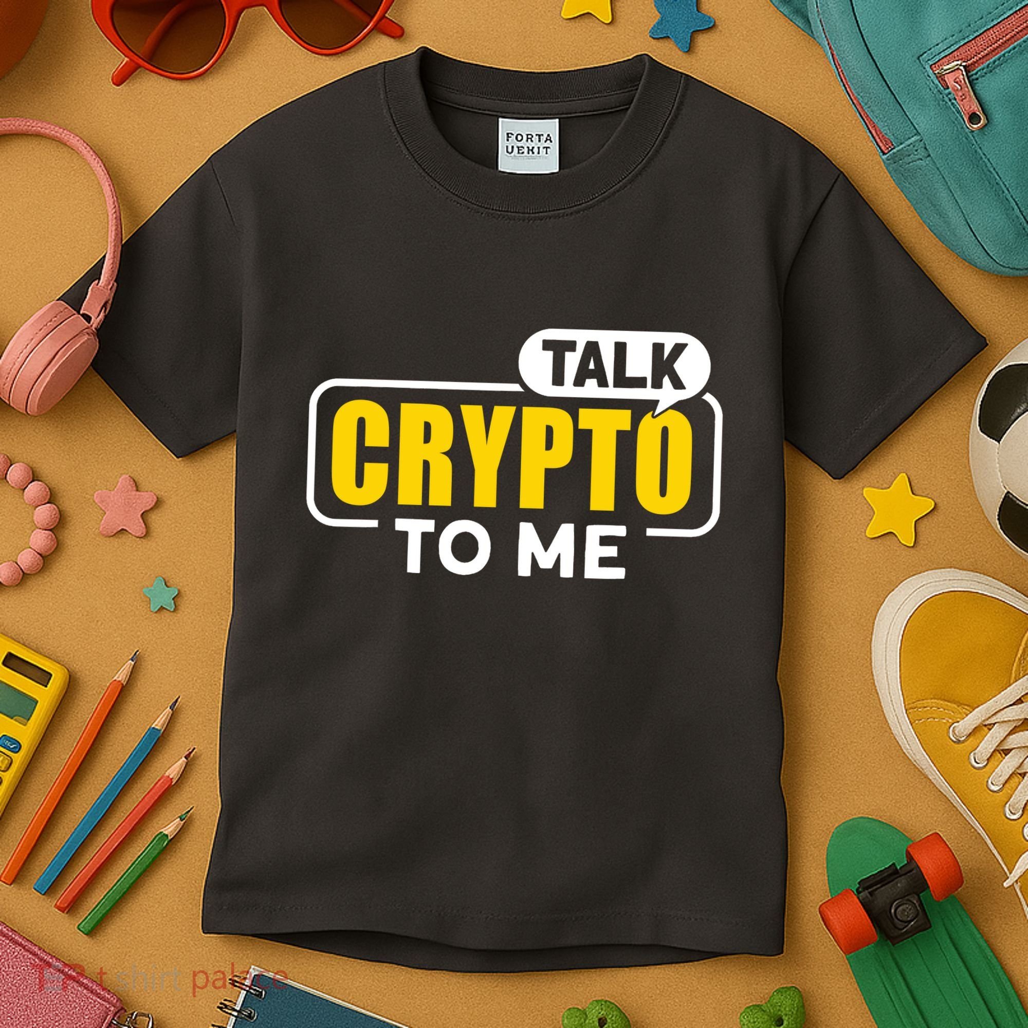 Talk Cypto To Me Kids T-Shirt