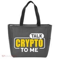 Talk Cypto To Me Tote Bag thumb 0