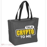 Talk Cypto To Me Tote Bag thumb 2