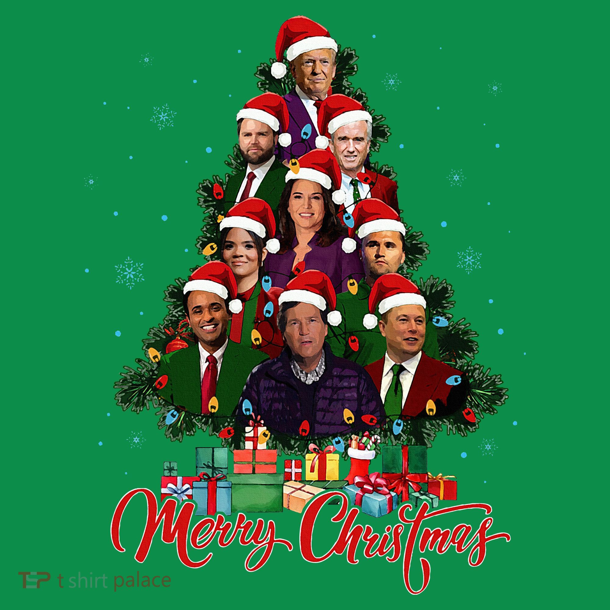Trump Christmas Tree Dream Team Daddys Home 45 47 Toddler Hoodie