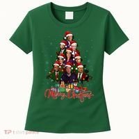 Trump Christmas Tree Dream Team Daddys Home 45 47 Women's T-Shirt thumb 0