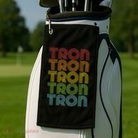 Tron Crypto Golf Towel thumb 2