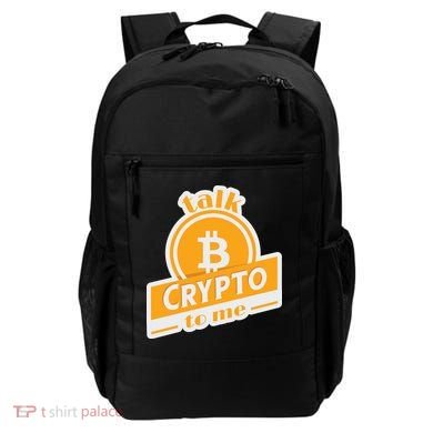 Talk Crypto To Me Bitcoin Backpack