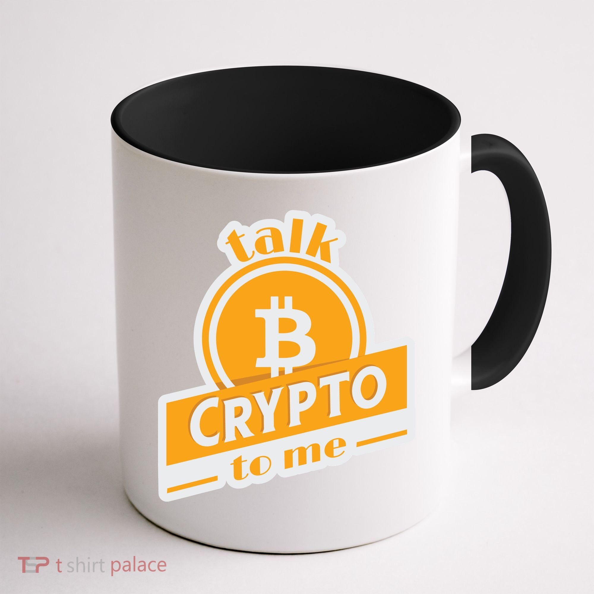 Talk Crypto To Me Bitcoin Coffee Mug