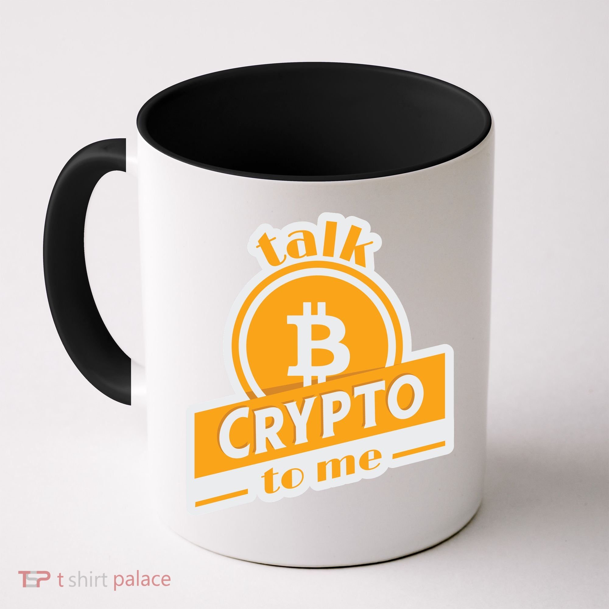 Talk Crypto To Me Bitcoin Coffee Mug