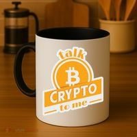 Talk Crypto To Me Bitcoin Coffee Mug thumb 4