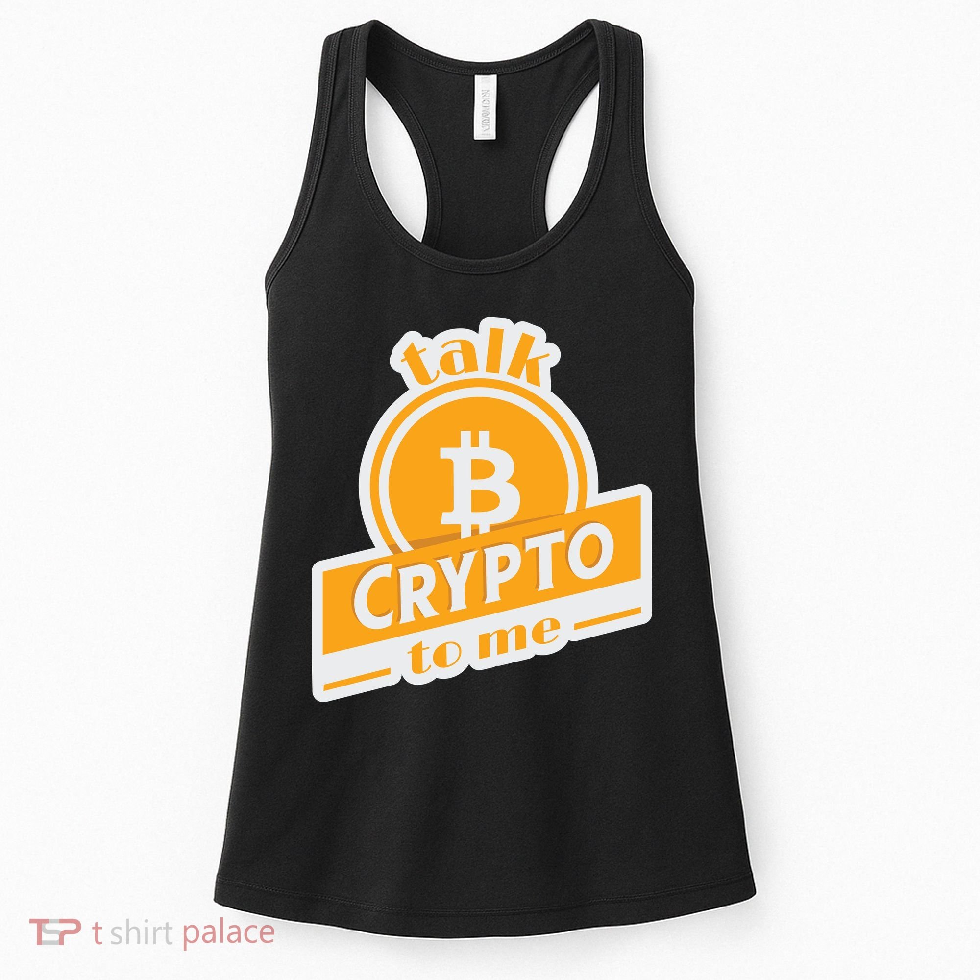 Talk Crypto To Me Bitcoin Women's Tank Top
