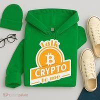 Talk Crypto To Me Bitcoin Hoodie thumb 4
