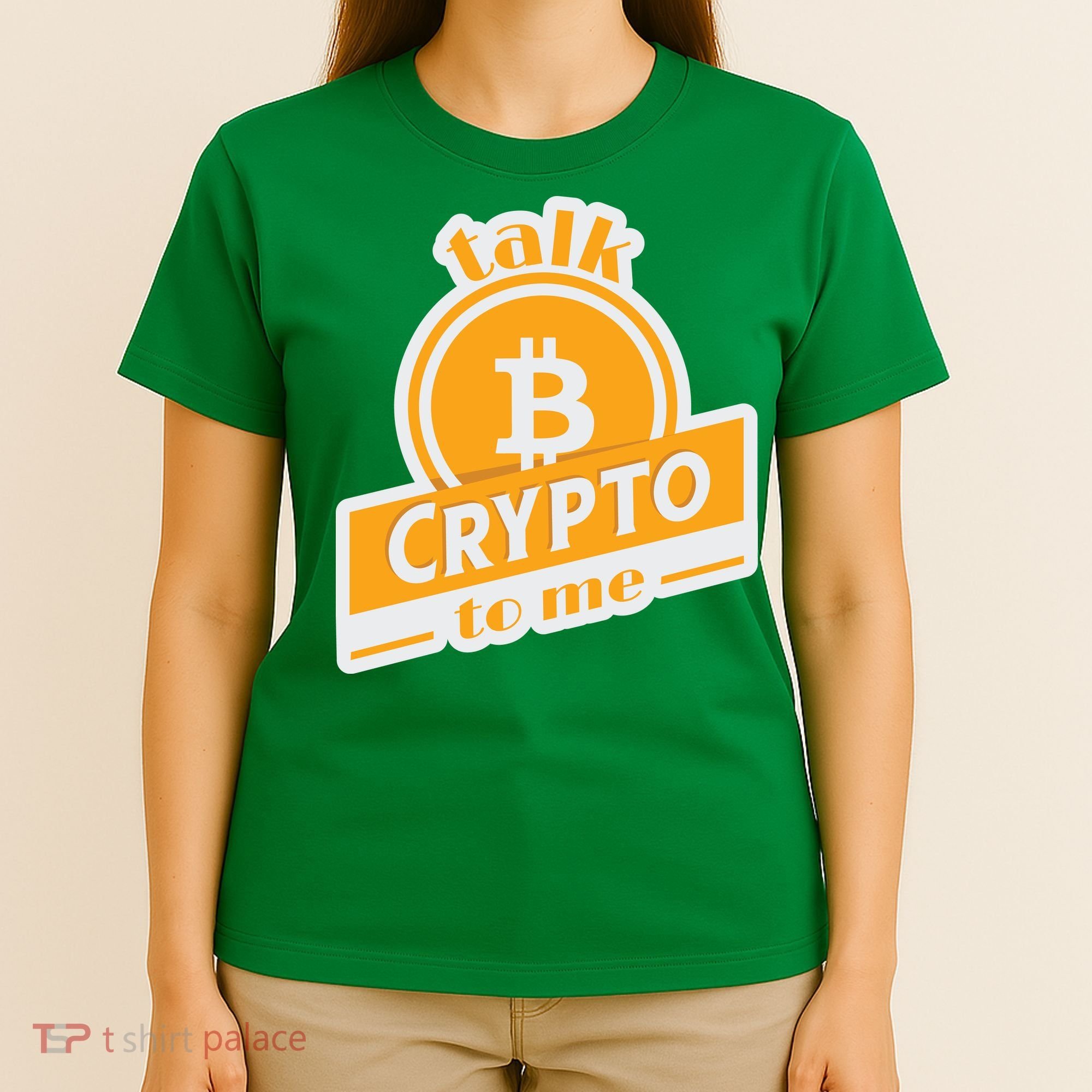 Talk Crypto To Me Bitcoin T-Shirt