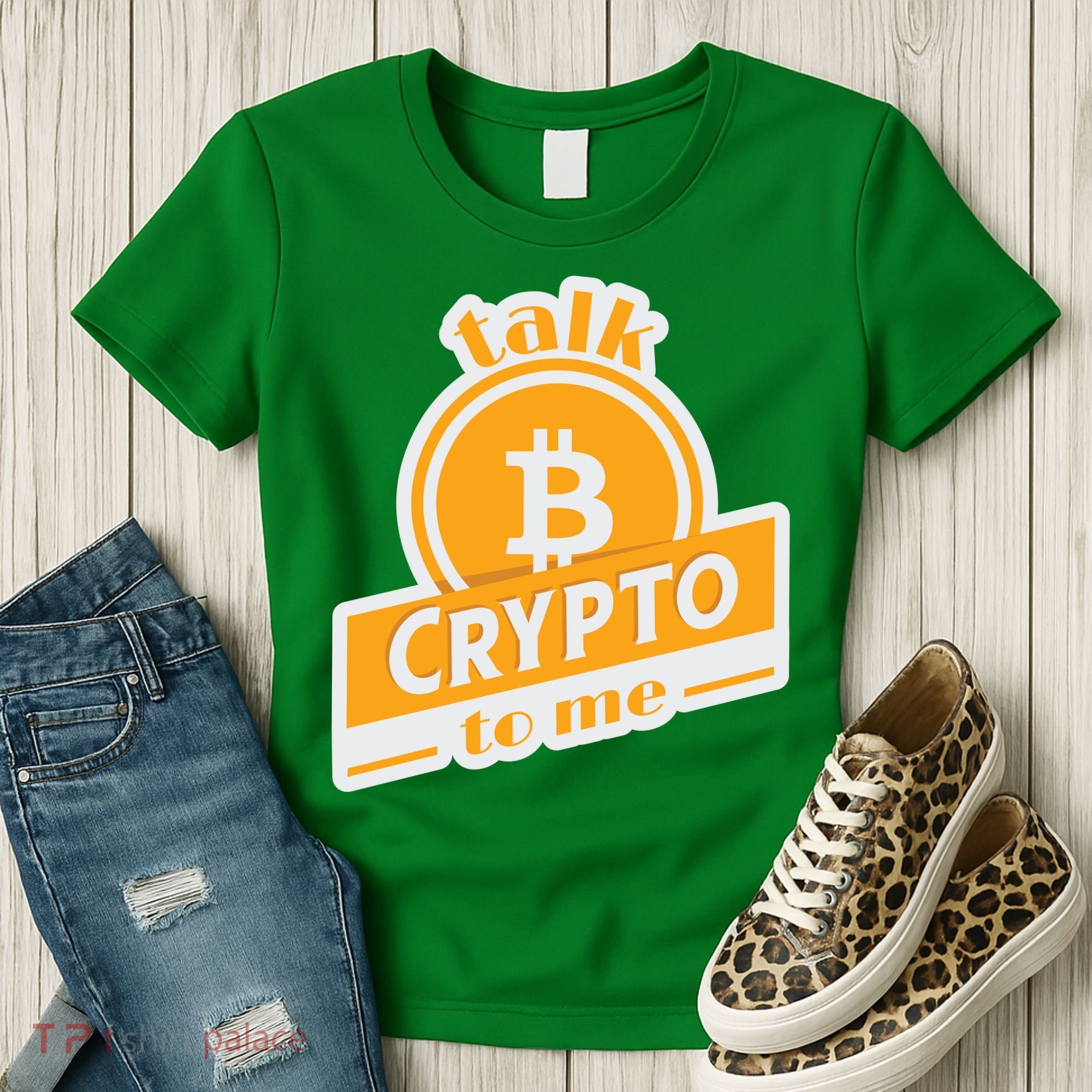 Talk Crypto To Me Bitcoin Women's T-Shirt
