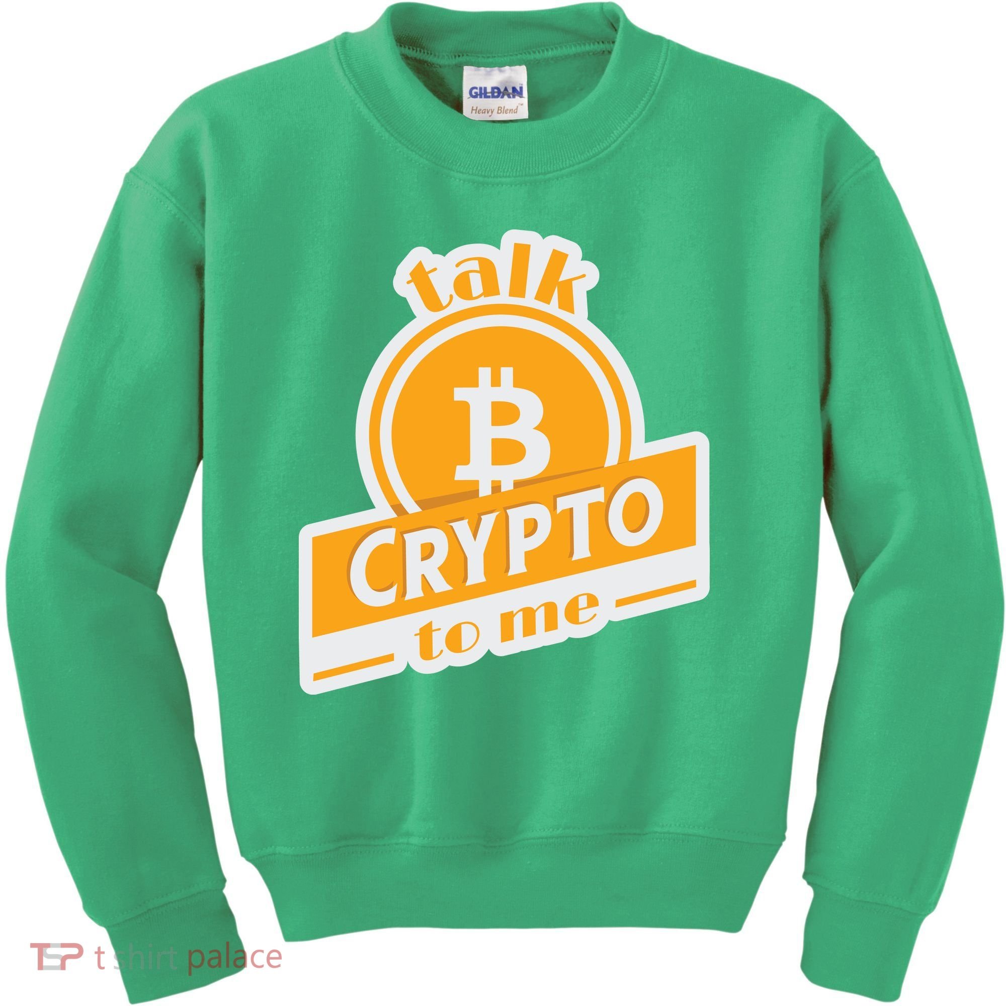 Talk Crypto To Me Bitcoin Kids Sweatshirt