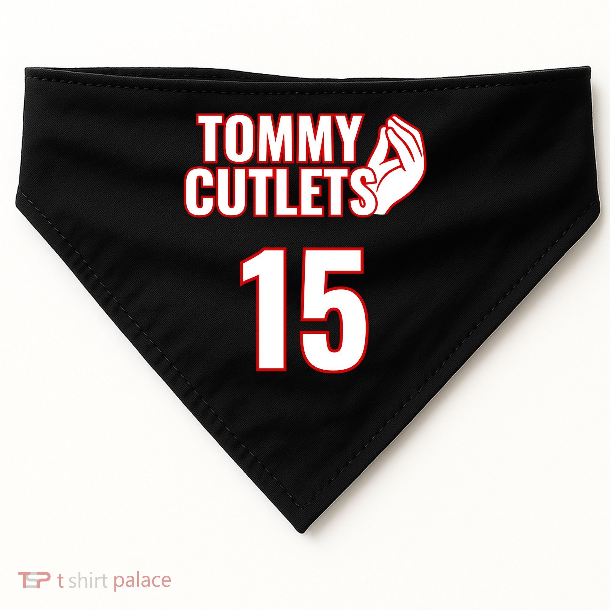 Tommy Cutlets USA-Made Doggie Bandana