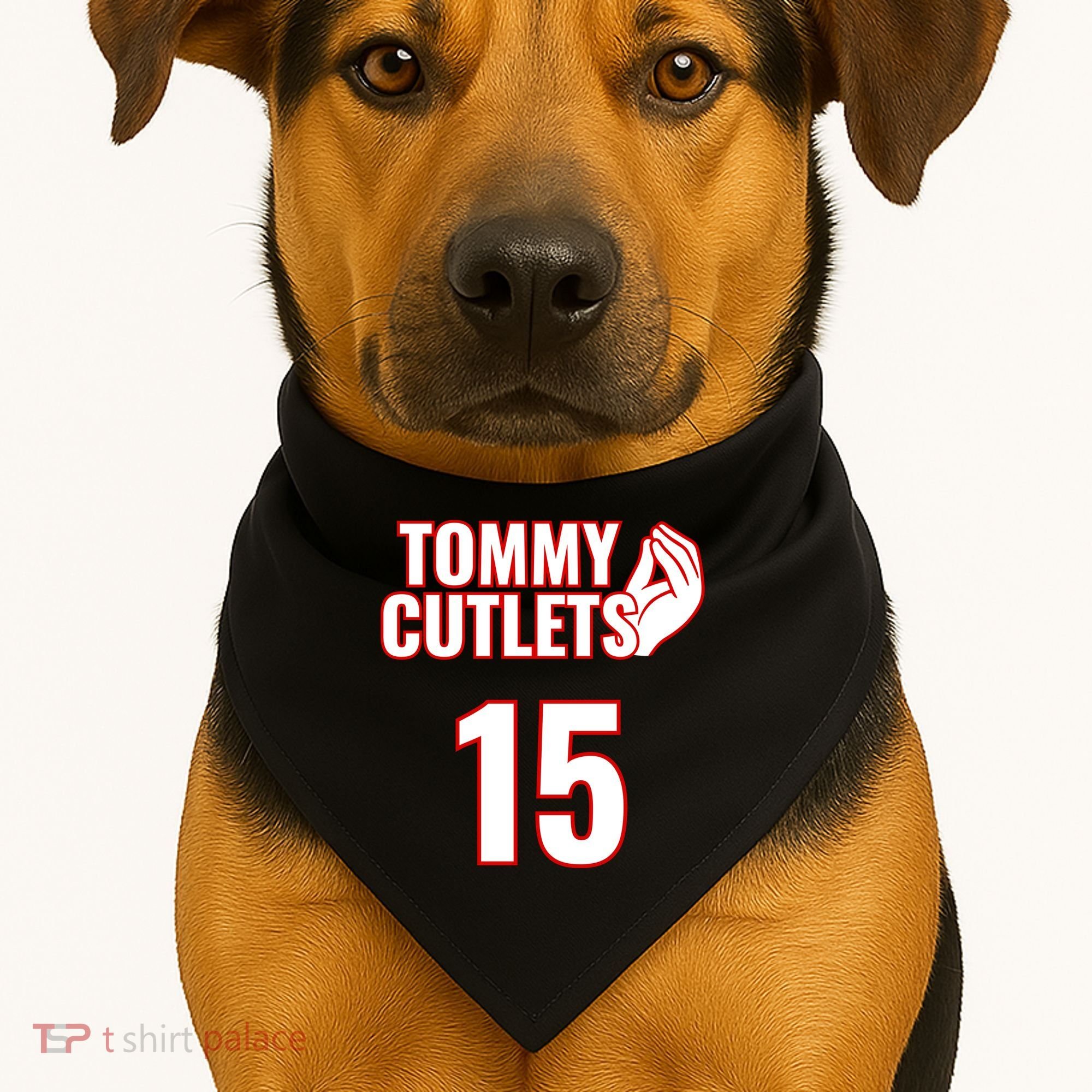 Tommy Cutlets USA-Made Doggie Bandana