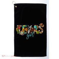 Texas Cowgirl Golf Towel thumb 0