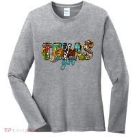 Texas Cowgirl Women's Long Sleeve Shirt thumb 0