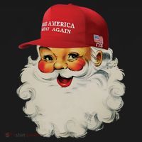 Trump Christmas Trump Maga Santa Women's Hoodie thumb 2