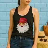 Trump Christmas Trump Maga Santa Women's Tank Top thumb 2