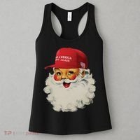 Trump Christmas Trump Maga Santa Women's Tank Top thumb 3