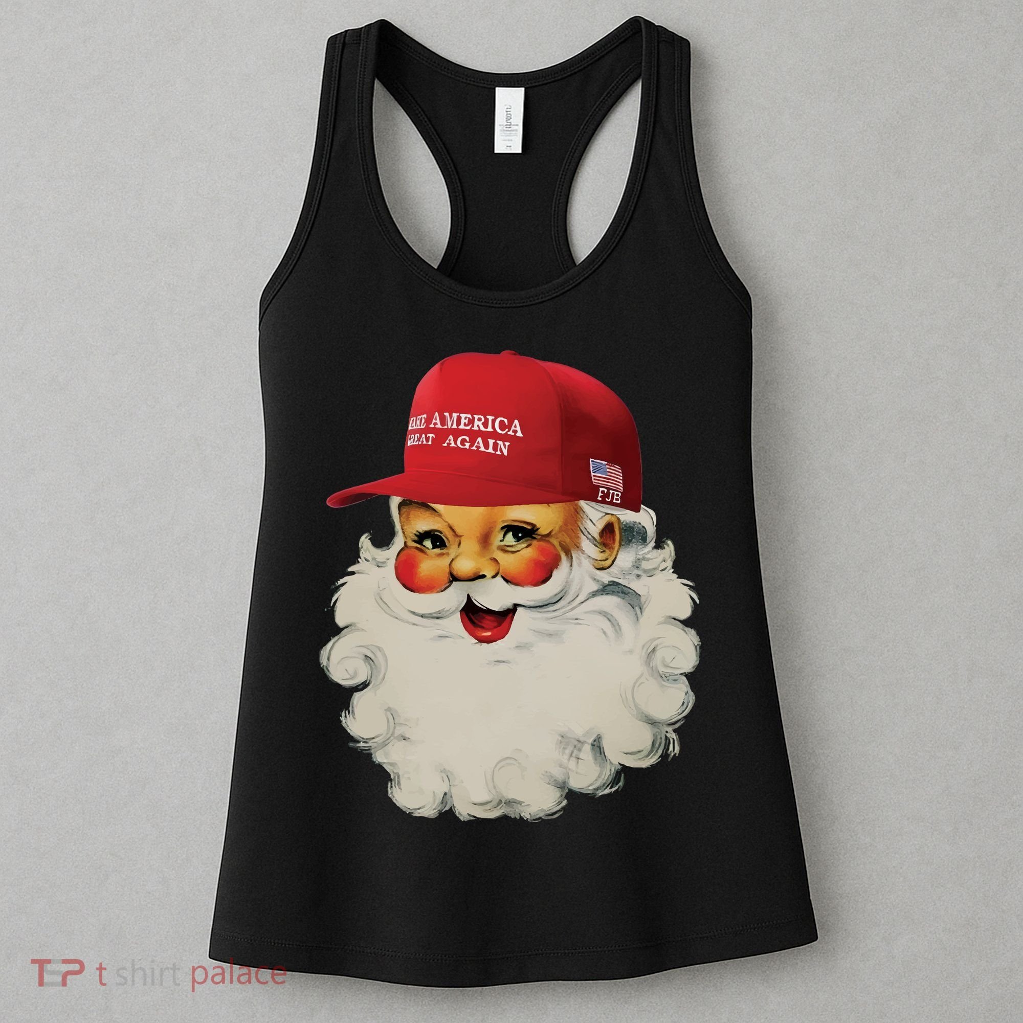 Trump Christmas Trump Maga Santa Women's Tank Top
