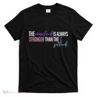 Thyroid Cancer The Comeback Is Always Stronger Than The Setback T-Shirt thumb 0