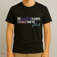Thyroid Cancer The Comeback Is Always Stronger Than The Setback T-Shirt thumb 3