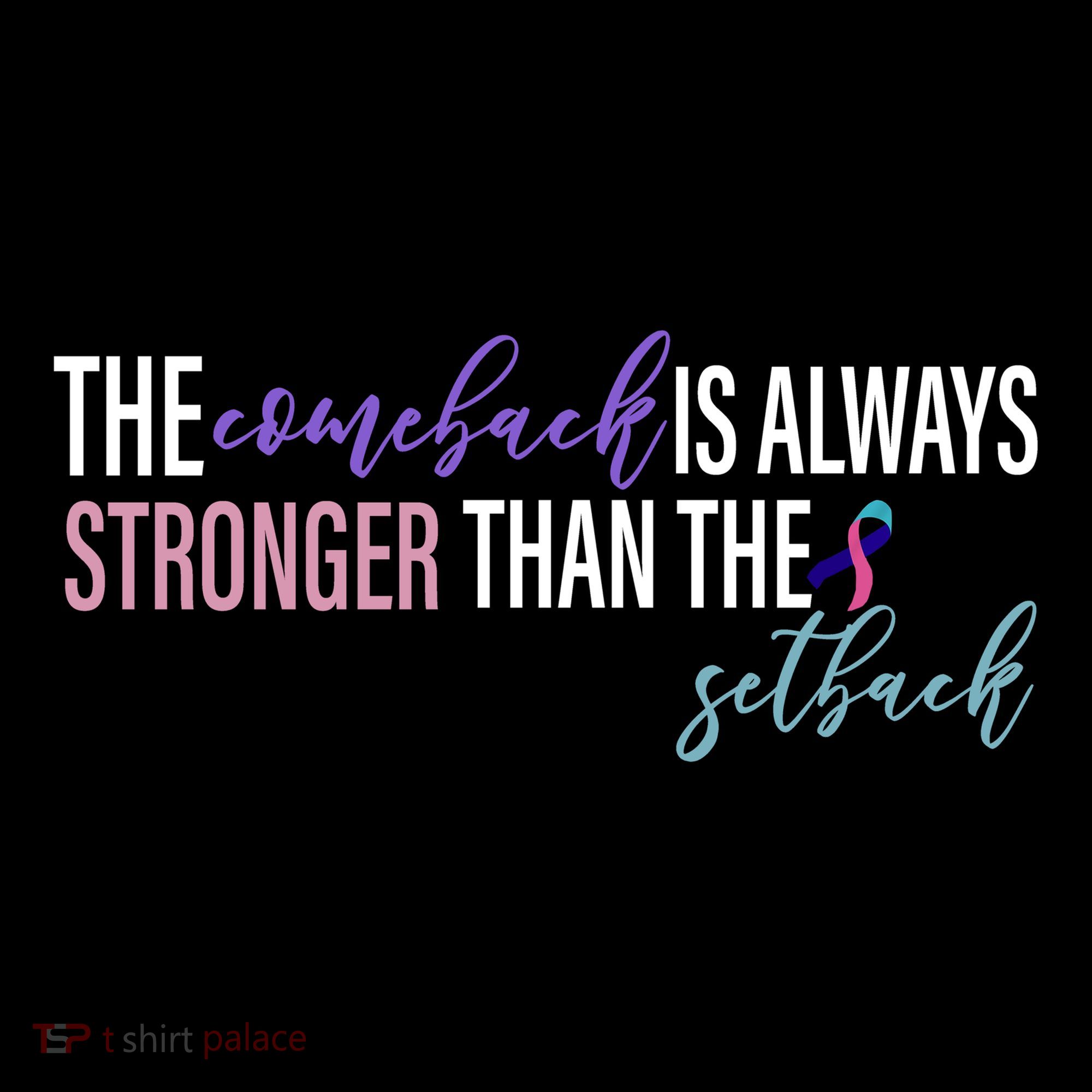Thyroid Cancer The Comeback Is Always Stronger Than The Setback Coffee Mug
