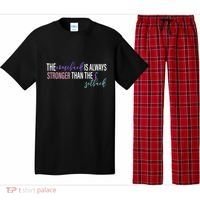 Thyroid Cancer The Comeback Is Always Stronger Than The Setback Pajama Set thumb 0