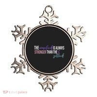 Thyroid Cancer The Comeback Is Always Stronger Than The Setback Ornament thumb 0