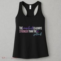 Thyroid Cancer The Comeback Is Always Stronger Than The Setback Women's Tank Top thumb 3