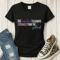 Thyroid Cancer The Comeback Is Always Stronger Than The Setback Women's T-Shirt thumb 3