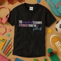 Thyroid Cancer The Comeback Is Always Stronger Than The Setback Kids T-Shirt thumb 3