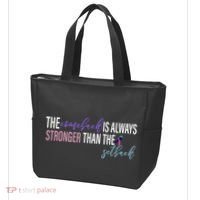 Thyroid Cancer The Comeback Is Always Stronger Than The Setback Tote Bag thumb 3