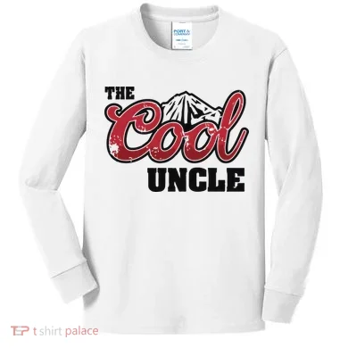 The Cool Uncle Kids Long Sleeve Shirt