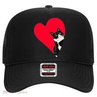 Tuxedo Cat Valentine Heart For Kitten And Animal Lovers TShirt Hat thumb 0