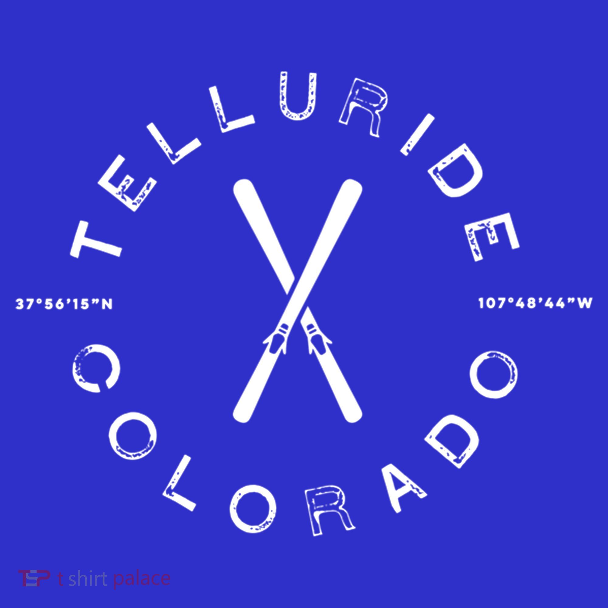 Telluride Co Vintage Graphic Skiing Great Gift T-Shirt