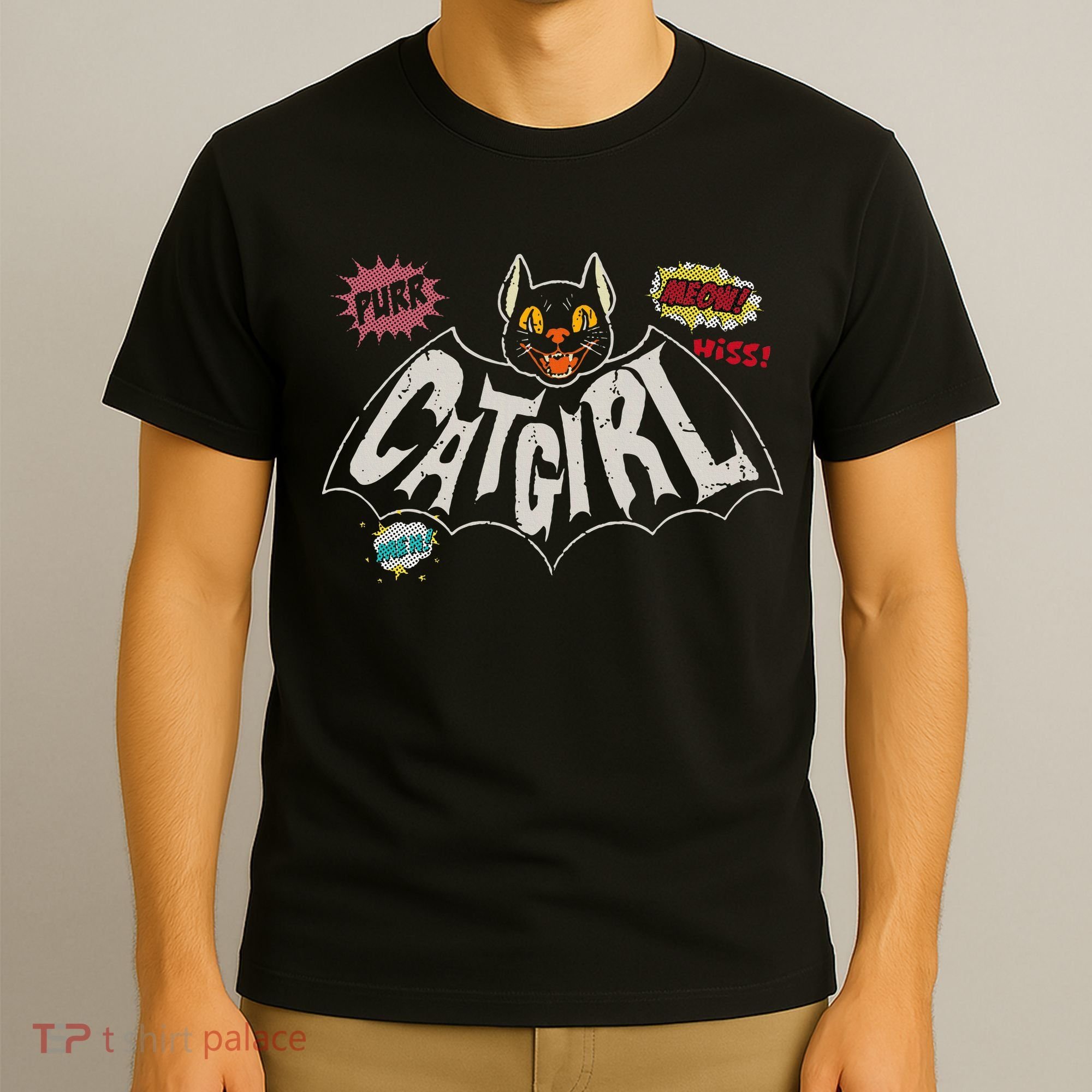 The Catgirl Vintage T-Shirt