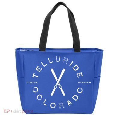 Telluride Co Vintage Graphic Skiing Gift Tote Bag