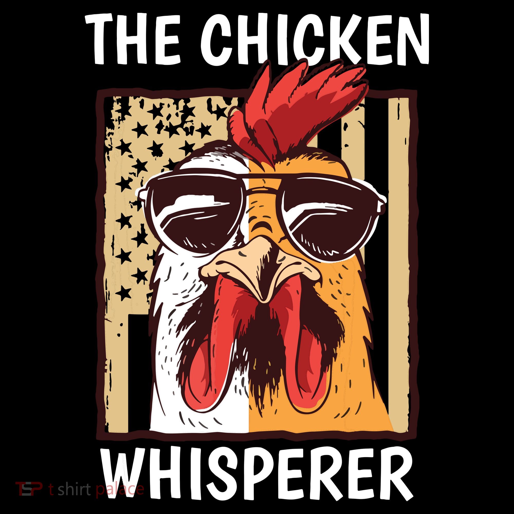 The Chicken Whisperer Farmer Chicken Ornament