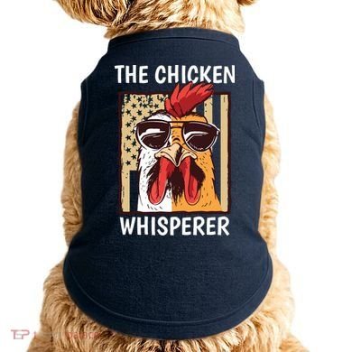 The Chicken Whisperer Farmer Chicken Doggie Tank