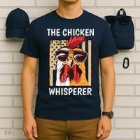 The Chicken Whisperer Farmer Chicken T-Shirt thumb 6