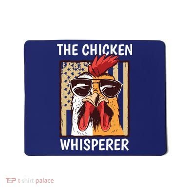 The Chicken Whisperer Farmer Chicken Mousepad