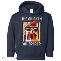 The Chicken Whisperer Farmer Chicken Toddler Hoodie thumb 0