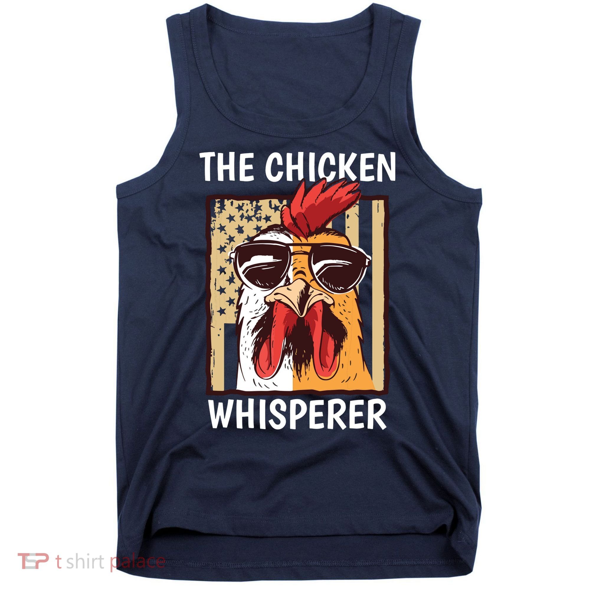 The Chicken Whisperer Farmer Chicken Tank Top