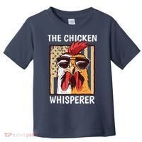 The Chicken Whisperer Farmer Chicken Toddler T-Shirt thumb 0