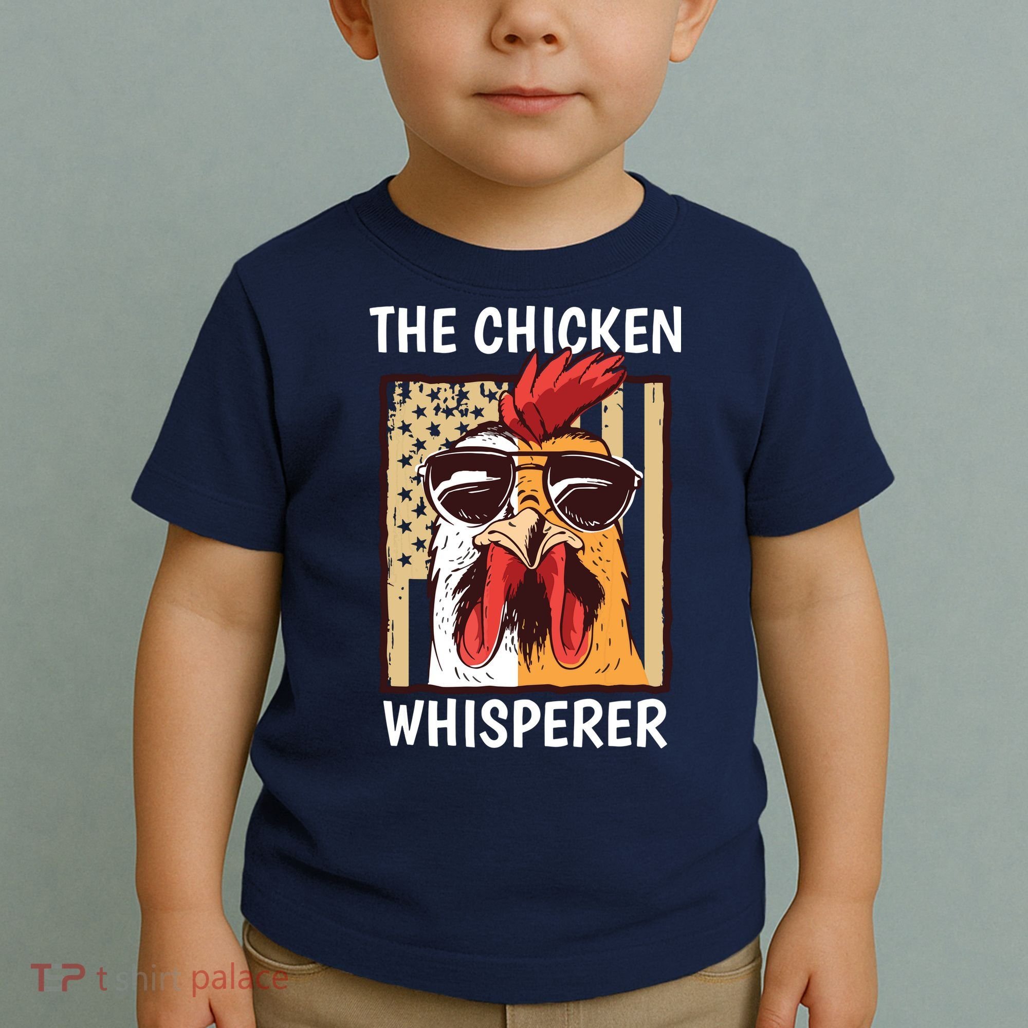 The Chicken Whisperer Farmer Chicken Toddler T-Shirt