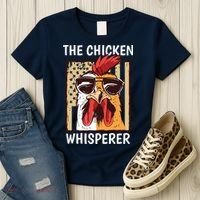 The Chicken Whisperer Farmer Chicken Women's T-Shirt thumb 3