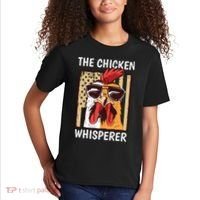 The Chicken Whisperer Farmer Chicken Kids T-Shirt thumb 2